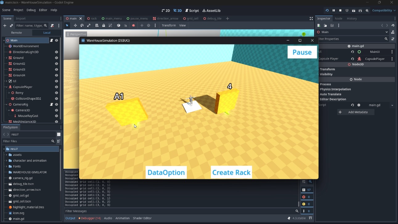 Warehouse Simulation gallery 2