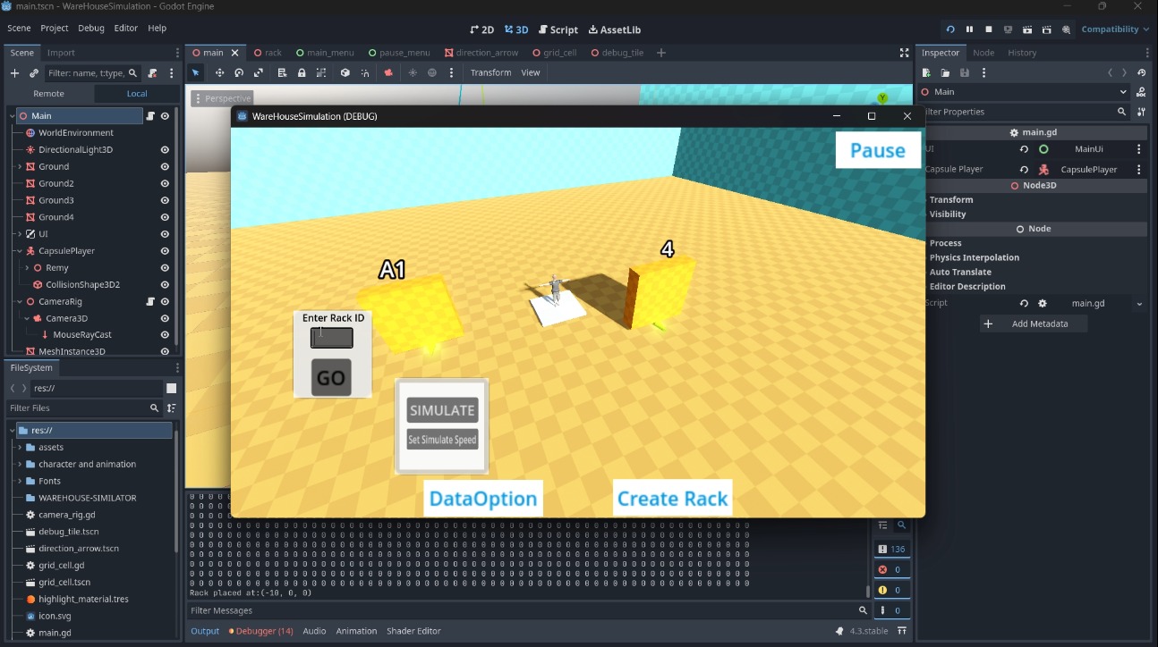 Warehouse Simulation gallery 3